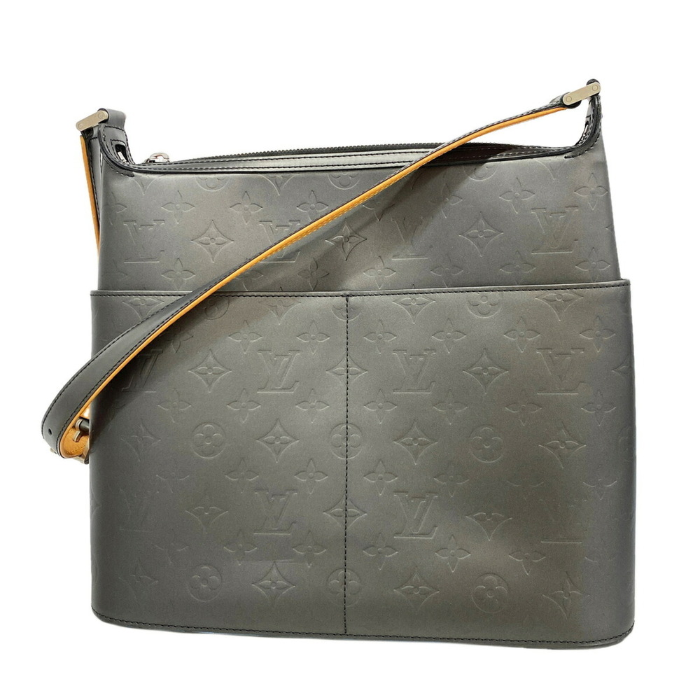 Louis Vuitton Monogram Mat Sutter Shoulder Bag M55162 Noir (Women's)